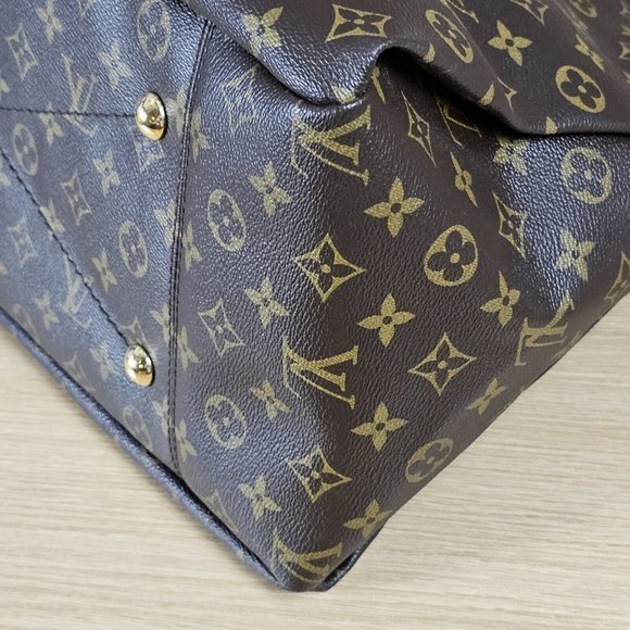 LOUIS VUITTON ARTSY MM Authentic Monogram Tote Hobo LV Bag Shoulder Authentic LV - Picture 14 of 16